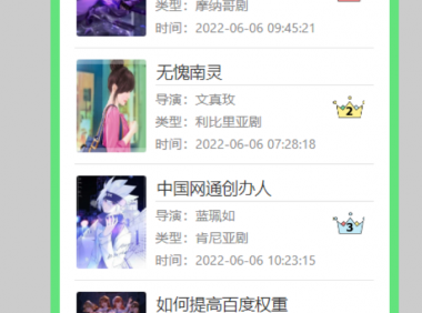 分享一套最近热门的小旋风蜘蛛池影视模板